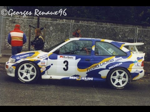Rally Retro Onboard:  Bruno Thiry - Ford Escort RS Cosworth  1996