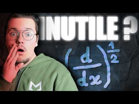 DÉRIVER une fonction 0,5 fois ? 🥵