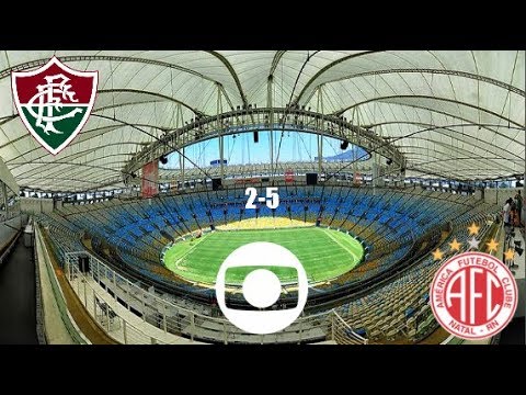 Gols - Fluminense 2 x 5 América-RN - Copa do Brasil 2014 - Globo HD