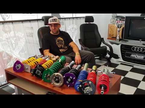 Zawieszenia gwintowane TA MTS AP D2 TEIN BC ST H&R KW - porównanie MAPET-TUNING.com