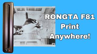 A battery powered THERMAL printer! Print absolutely anywhere!!!