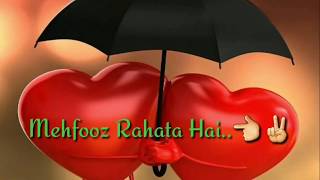 Mehfooz   Hrishikesh Chury   Tera Intezaar   WhatApp Status