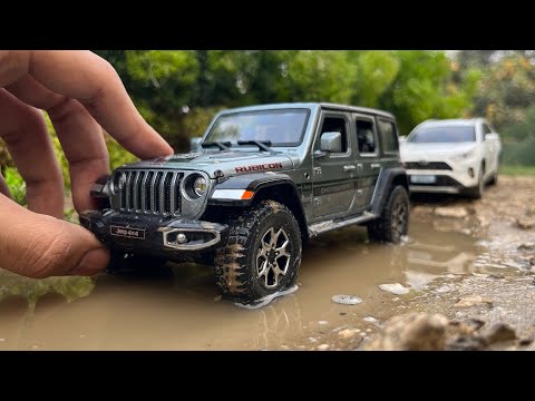 Unboxing Jeep Wrangler Rubicon | Offroading | Diecast Model Cars 