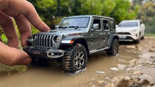 Unboxing Jeep Wrangler Rubicon | Offroading | Diecast Model Cars 