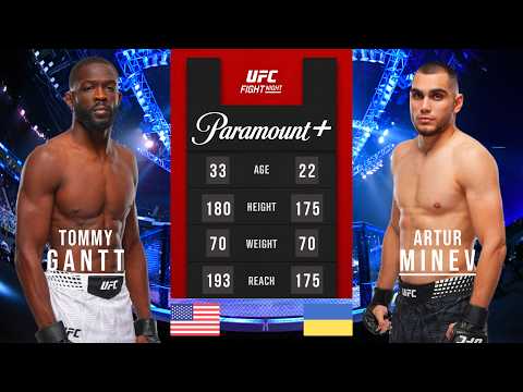 Tommy Gantt vs Artur Minev full fight