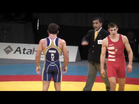 EM2011 RINGEN FINAL GR 66KG LORINCZ (HUN) - VACHADZE (RUS) TEIL 1