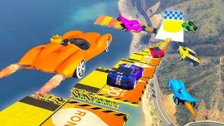 MEGA RAMPA PERO HAGO UNA JUGADA COMPLETAMENTE SURREALISTA! - GTA 5 ONLINE