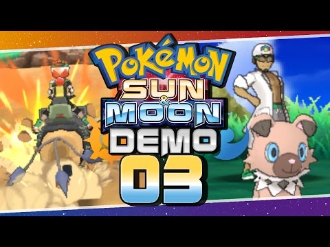 Pokémon Sun and Moon Special Demo -  Part 3 | Poké Ride and the Catching Challenge!