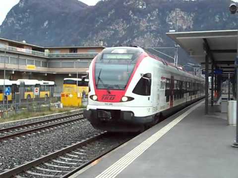 TILO ETR 524 008 per le porte aperte Mendrisio-Stabio