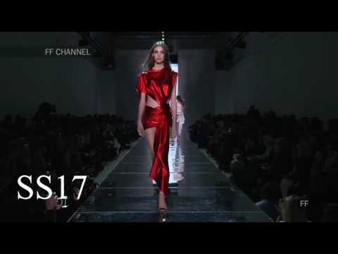 French Supermodel Camille Hurel with Alexandre Vauthier