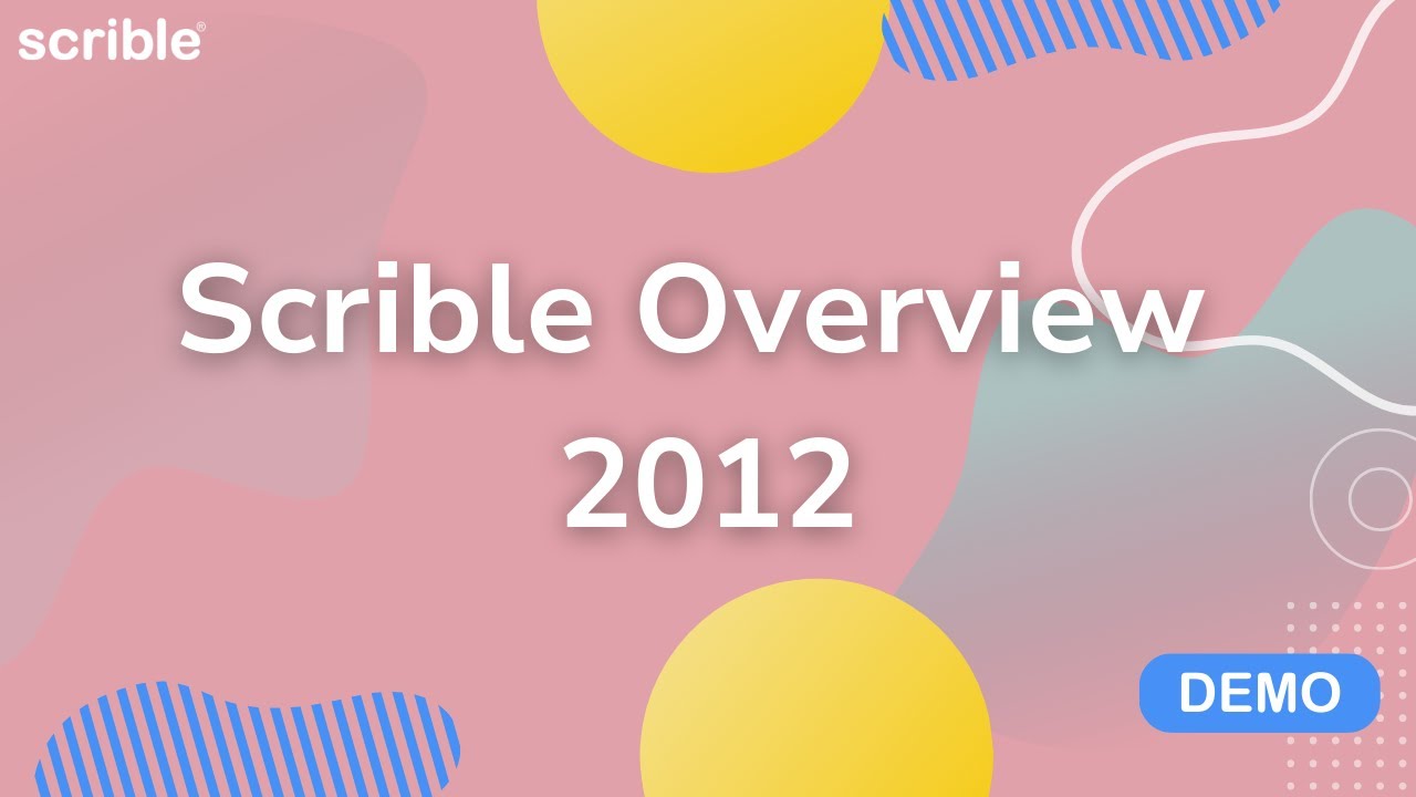 Scrible Overview in 2012