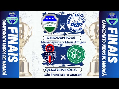 FINAIS do Campeonato Unidos de Manacá - Master