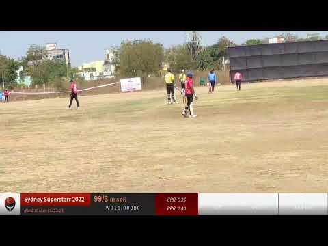 Live Cricket Match | Ankur Challengers 2022 vs Sydney Superstarr 2022 | 28-Feb-22 09:20 AM 20 overs