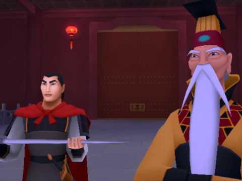 Kingdom Hearts II, English cutscene: 152 - The Hero Who Saved the Country - HD 720p