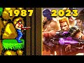 Evolution of CONTRA Games 1987-2023