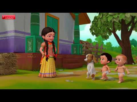 Dogudu mootholu l teluga Rhymes for infobells-telugu children infobells