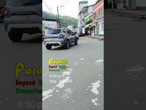 Tráfico por Pajarito Boyacá (Sep.11/2026) (4:30 p.m.)