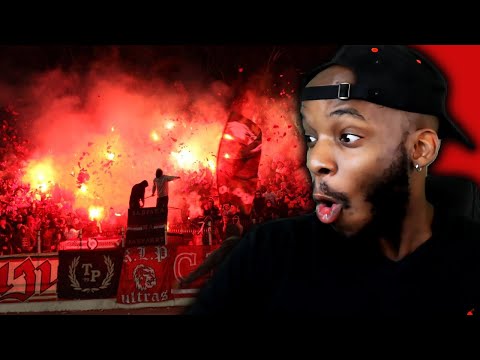 AMERICAN REACTS TO CSKA SOFIA ULTRAS - BEST MOMENTS