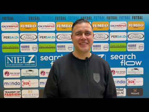 Interview na de wedstrijd Heracles Almelo Futsal - SC Olympic
