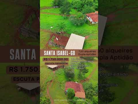 Chácara em Santa Isabel Goiás/ whatsapp 62 99373-6407
