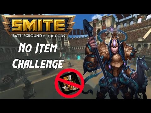 No Item Challenge - Smite: [Challenge] - Tidbit