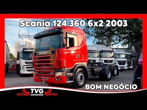 Scania 124 360 6x2 2003 - TVG Caminhões