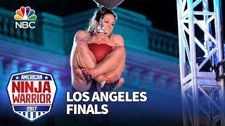 Rebekah Bonilla at the Los Angeles City Finals - American Ninja Warrior 2017