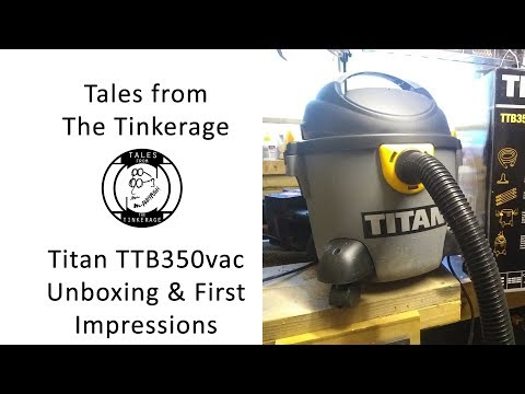 TFTT050 Titan Vacuum Cleaner Unboxing & First Impressions
