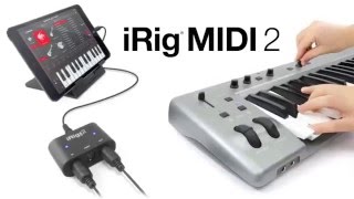 Video thumbnail for IK Multimedia iRig MIDI 2 by Music & Arts