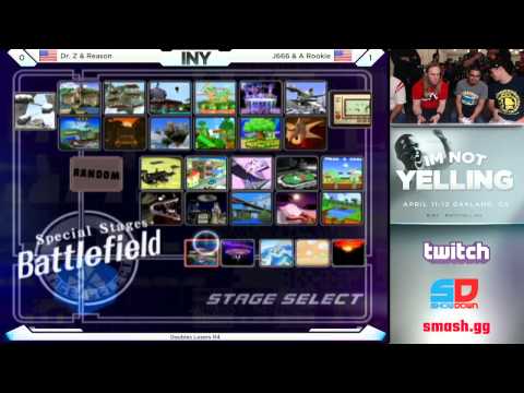 INY Day 1 - Doubles Losers R4: Dr. Z & Reason vs J666 & A Rookie