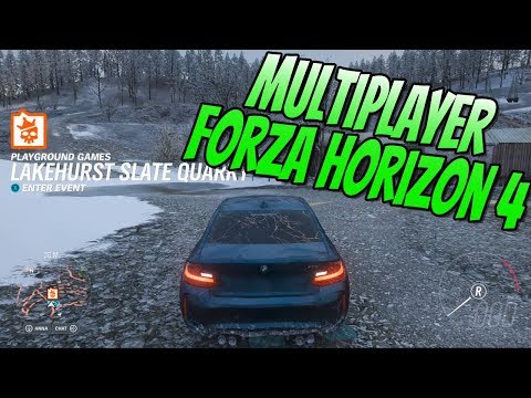 How To Play Online In Forza Horizon 4 | Team Adventure Multiplayer Mode!