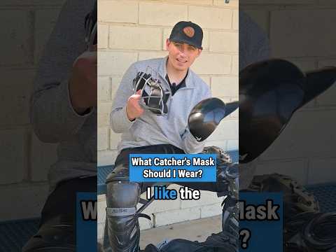 What catcher’s mask should I wear? (Is a 2-piece or hockey style mask better FOR YOU?)