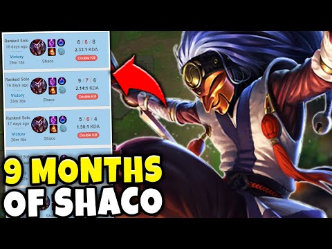 9 Months of Pink Ward's BEST Shaco Plays in 20 Minutes!!