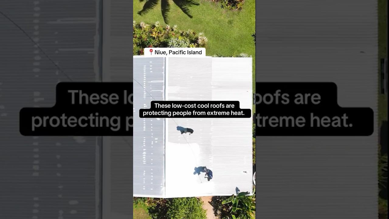 These cool roofs are protecting people from heatwaves