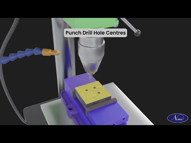 Drill Through Hole and Blind Holes