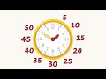 Telling Time to the Nearest 5 Minutes on an Analogue Clock | Easiest Way to Tell Time ⏰