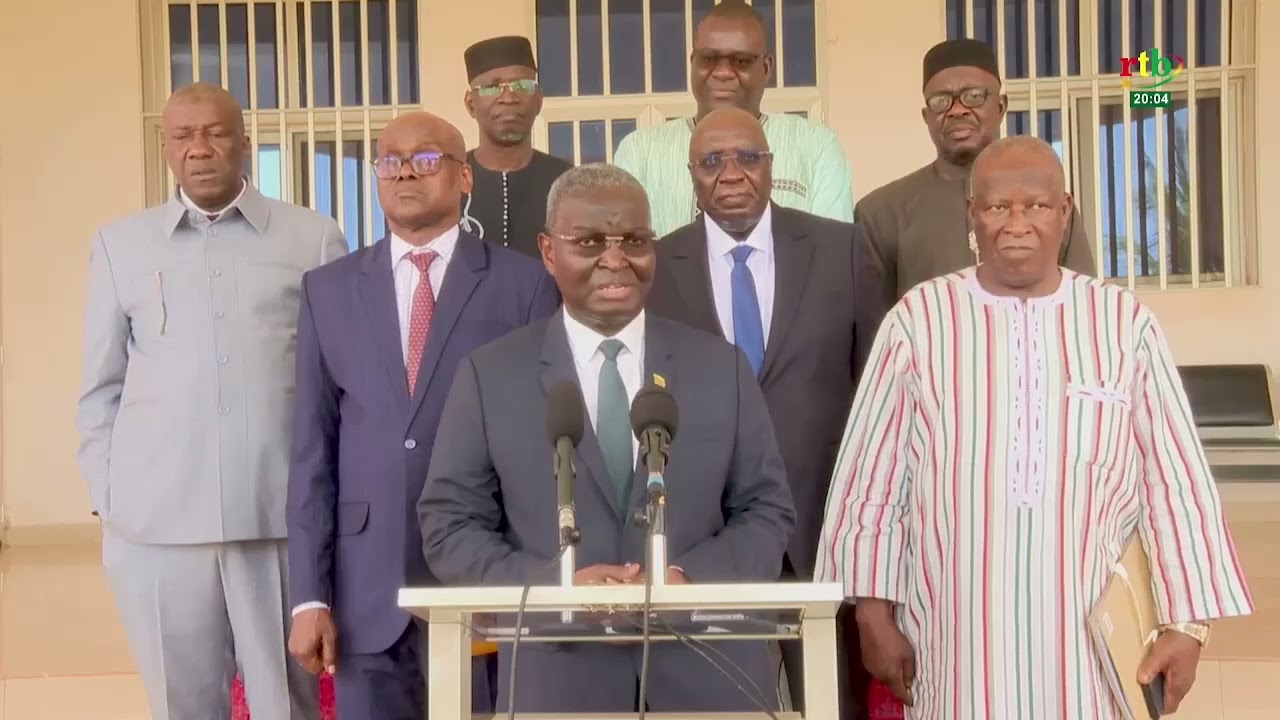Les 1ers responsables du PNUD au Burkina et celui de l’UEMOA chez le Premier ministre burkinabè