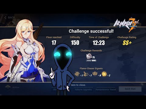 150D Elysian Realm clear with Bright Knight: Excelsis (Mobius Gambit run)