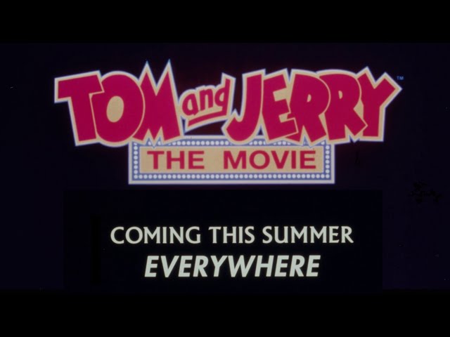 Tom and Jerry: The Movie - 1993 Teaser Trailer (35mm 4K)