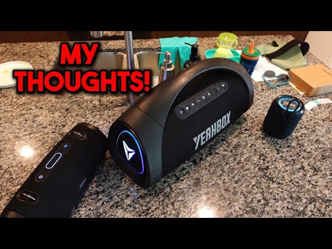 Yeahbox 300W Speaker Sonic Boom Party Lights