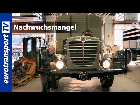 Oldtimer-Restaurator Helmut Hoffmann sucht Fachkräfte