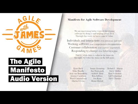 Agile Manifesto – Audio Version - English