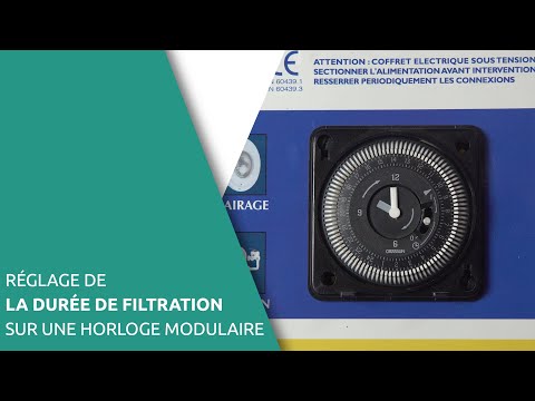 Régler l'horloge modulaire