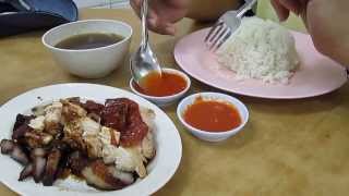 preview picture of video 'Chicken Rice, Restoran Fook Loong, Old Town Ipoh'