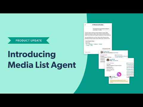 Introducing Muck Rack S Media List Agent