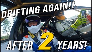My first drive in a driftcar in two years!
