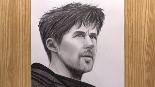 How to draw a Ryan Gosling (Project Hail Mary) Drawing | A Boy Drawing | The Crazy Sketcher