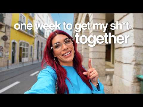 tenho 7 dias para resolver tudo antes de sair do país | vlog semanal 2026 #31 | Catarina Filipe