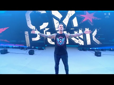 CM Punk Entrance: WWE SmackDown in Bologna, Italy, March 21, 2025