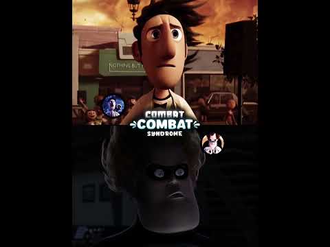Syndrome Vs Flint Lockwood #meme #edit #disney #sony #incredibles #meatballs